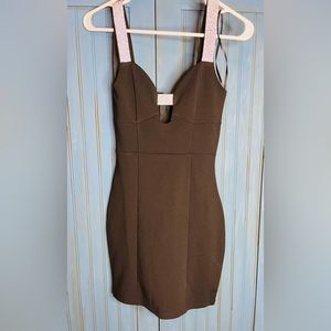 Windsor extra small black party dress with rhinestone details